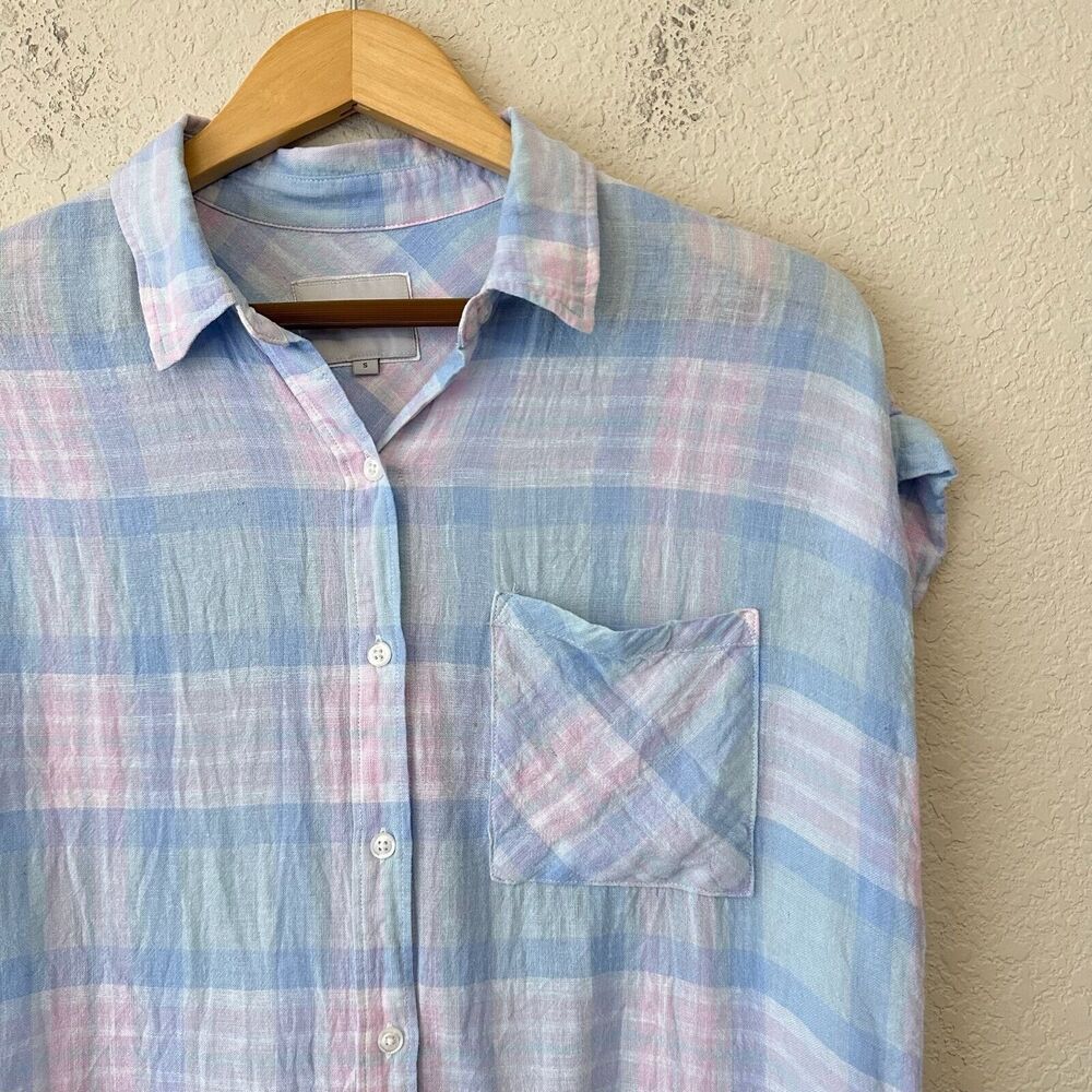 Rails Whitney Check Short-Sleeve Button-Down Shir… - image 3